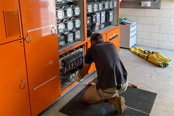 A commercial and industrial electrical installation